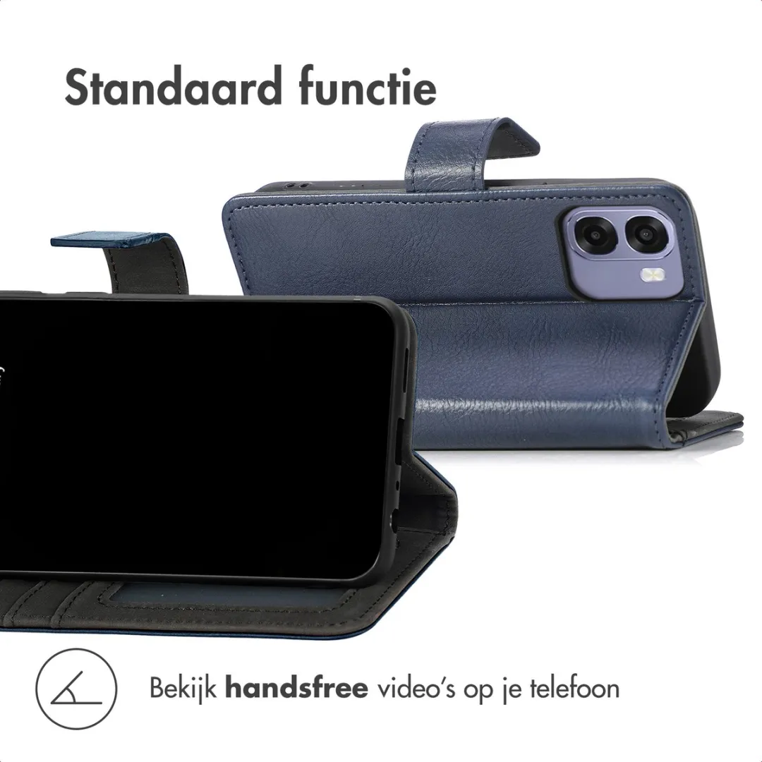 Imoshion Hoesje Oppo A6X 5G - Donkerblauw