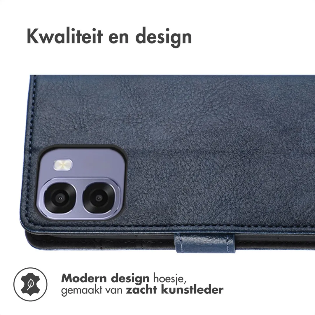 Imoshion Hoesje Oppo A6X 5G - Donkerblauw