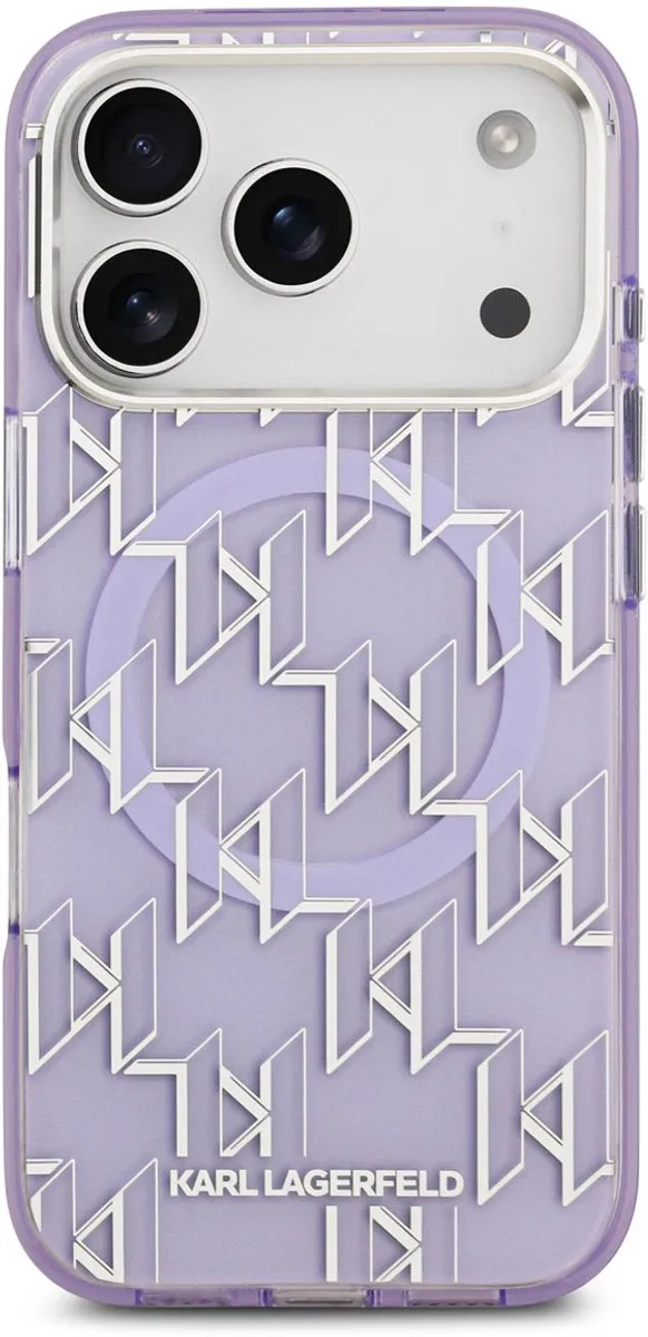 Karl Lagerfeld iPhone 17 Pro Hoesje - Paars - MPN 3666339505653