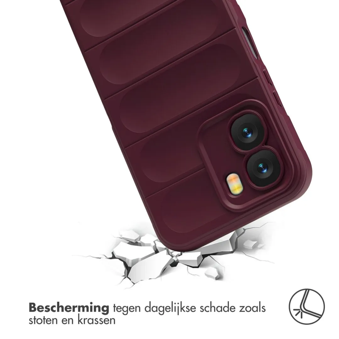 imoshion Hoesje Oppo A6X - Aubergine - afbeelding 6 van 6