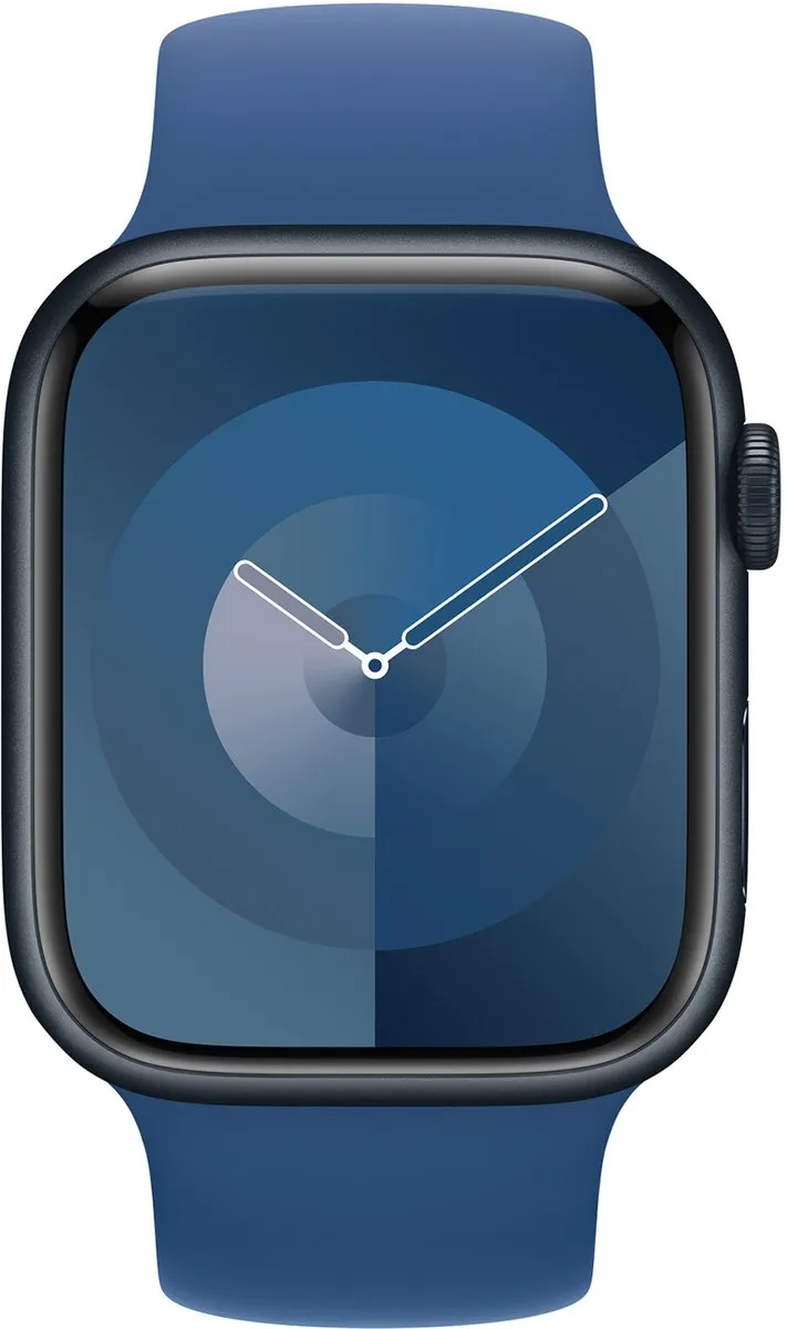Apple Siliconen Bandje Blue Ocean - Maat 7 - 44/45/46/49mm