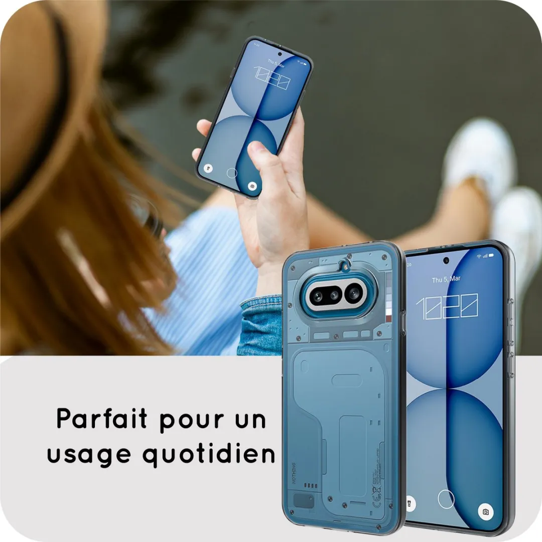 Just in Case Siliconen Hoesje Nothing Phone (4a) MNT2903KL0 - Transparant