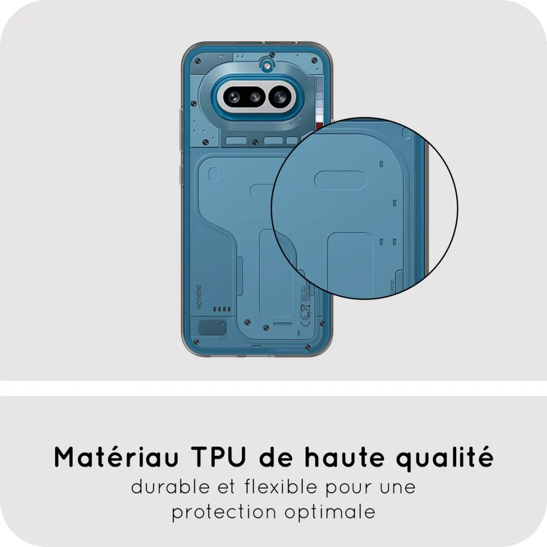 Just in Case Siliconen Hoesje Nothing Phone (4a) MNT2903KL0 - Transparant