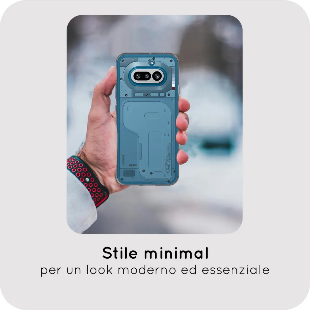 Just in Case Siliconen Hoesje Nothing Phone (4a) MNT2903KL0 - Transparant