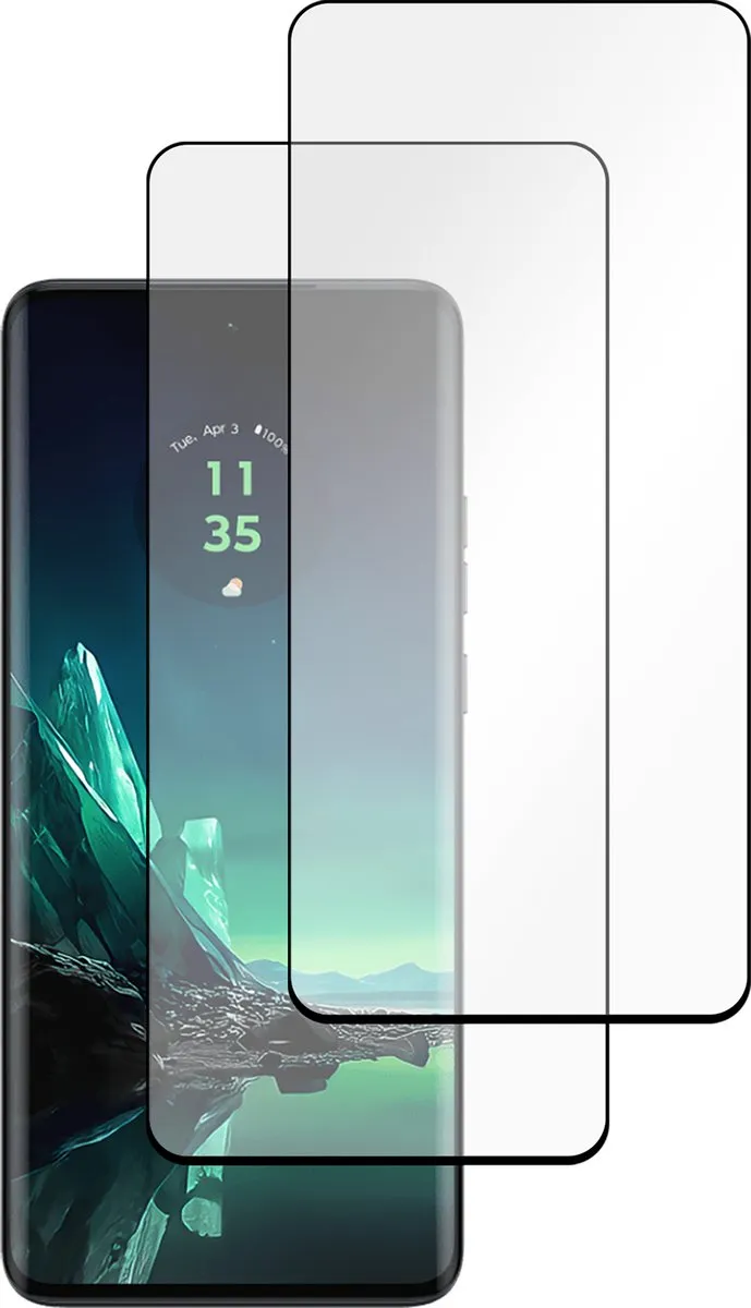 Just in Case Motorola Edge 40 Neo Full Cover Glas - 2 Stuks