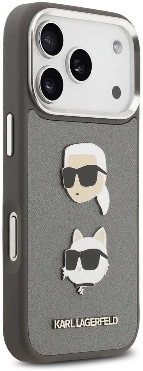 Karl Lagerfeld iPhone 17 Pro Hoesje - Grey - MPN 3666339494834