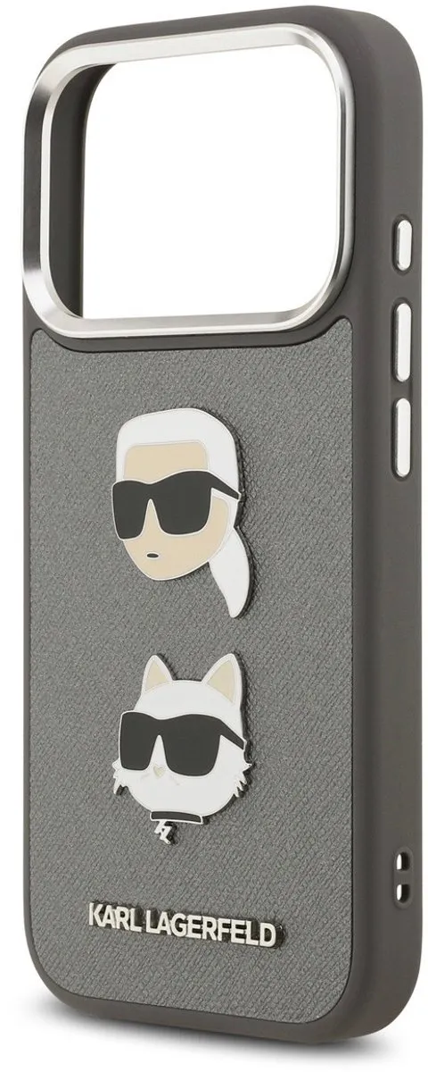 Karl Lagerfeld iPhone 17 Pro Hoesje - Grey - MPN 3666339494834 - afbeelding 6 van 6
