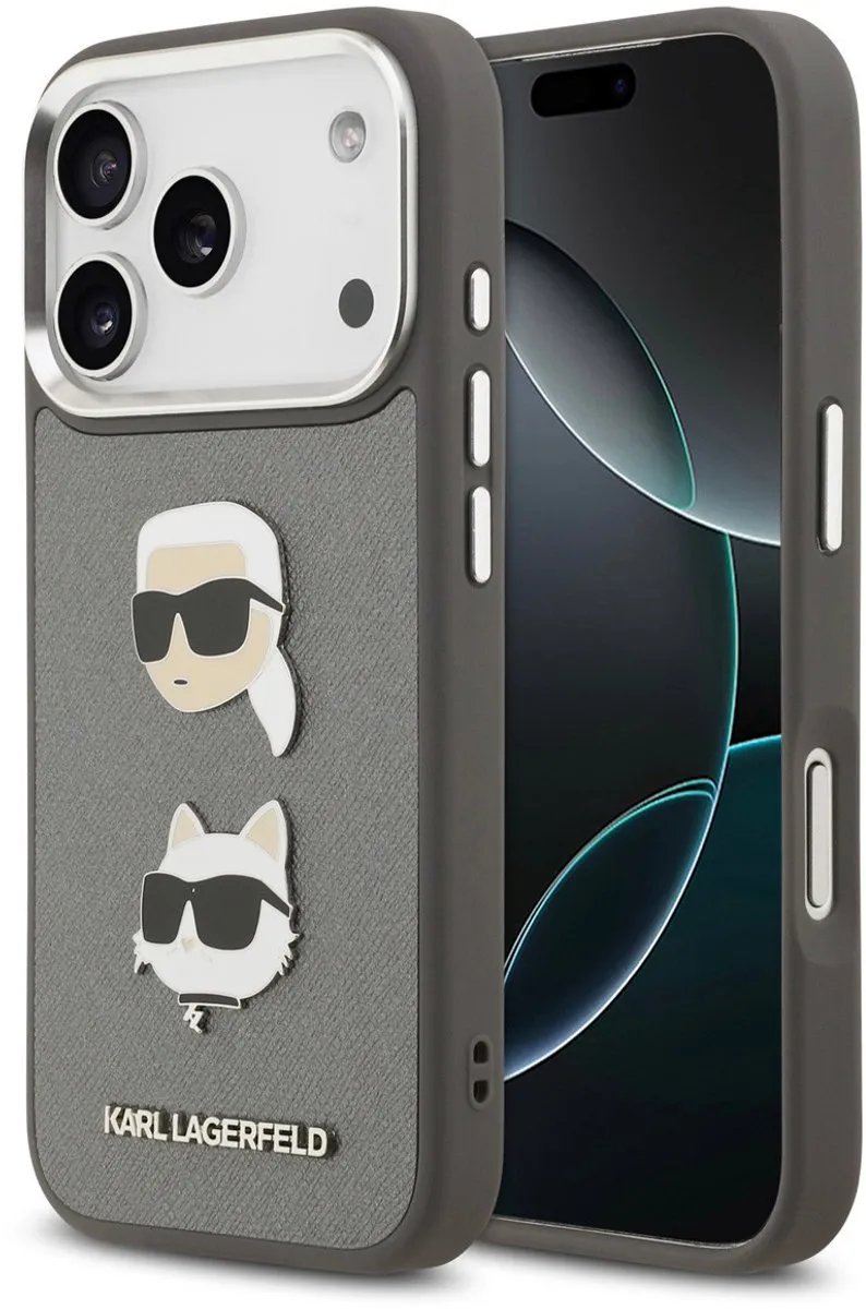 Karl Lagerfeld iPhone 17 Pro Hoesje - Grey - MPN 3666339494834