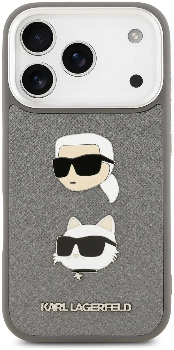 Karl Lagerfeld iPhone 17 Pro Hoesje - Grey - MPN 3666339494834