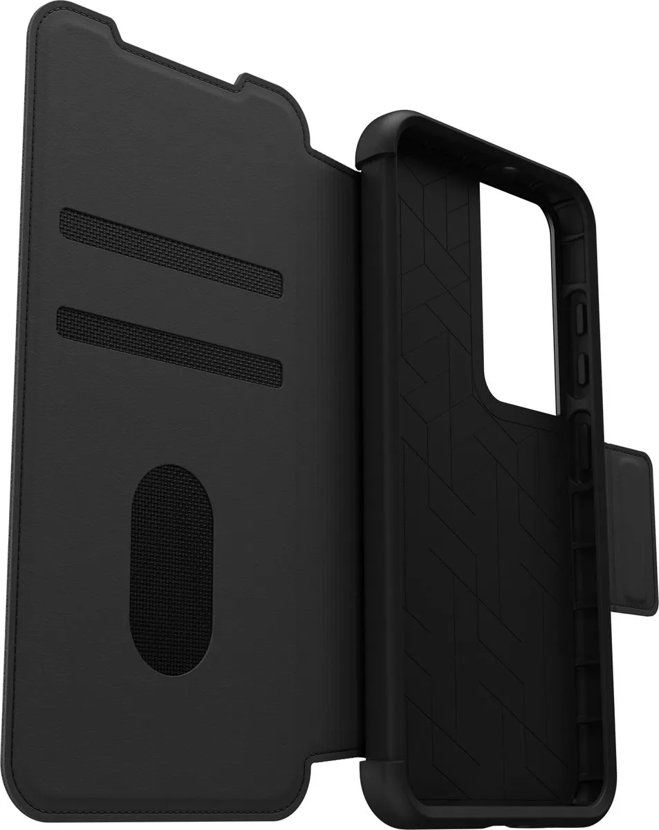 OtterBox Strada Bookcase 77-91183 - Samsung Galaxy S23 - 2 Pasjes - Zwart