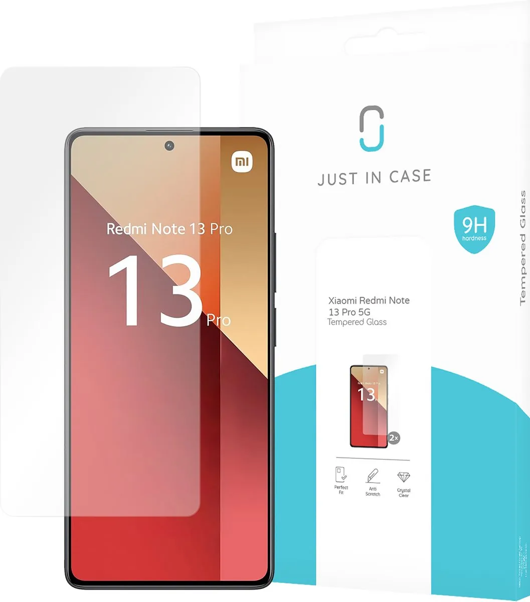 Just in Case Xiaomi Redmi Note 13 Pro Screenprotector - 2 Stuks