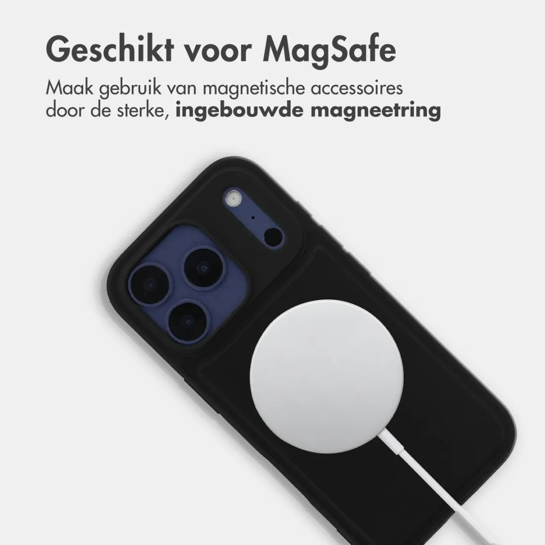 Accezz iPhone 17 Pro MagSafe Hoesje - Zwart