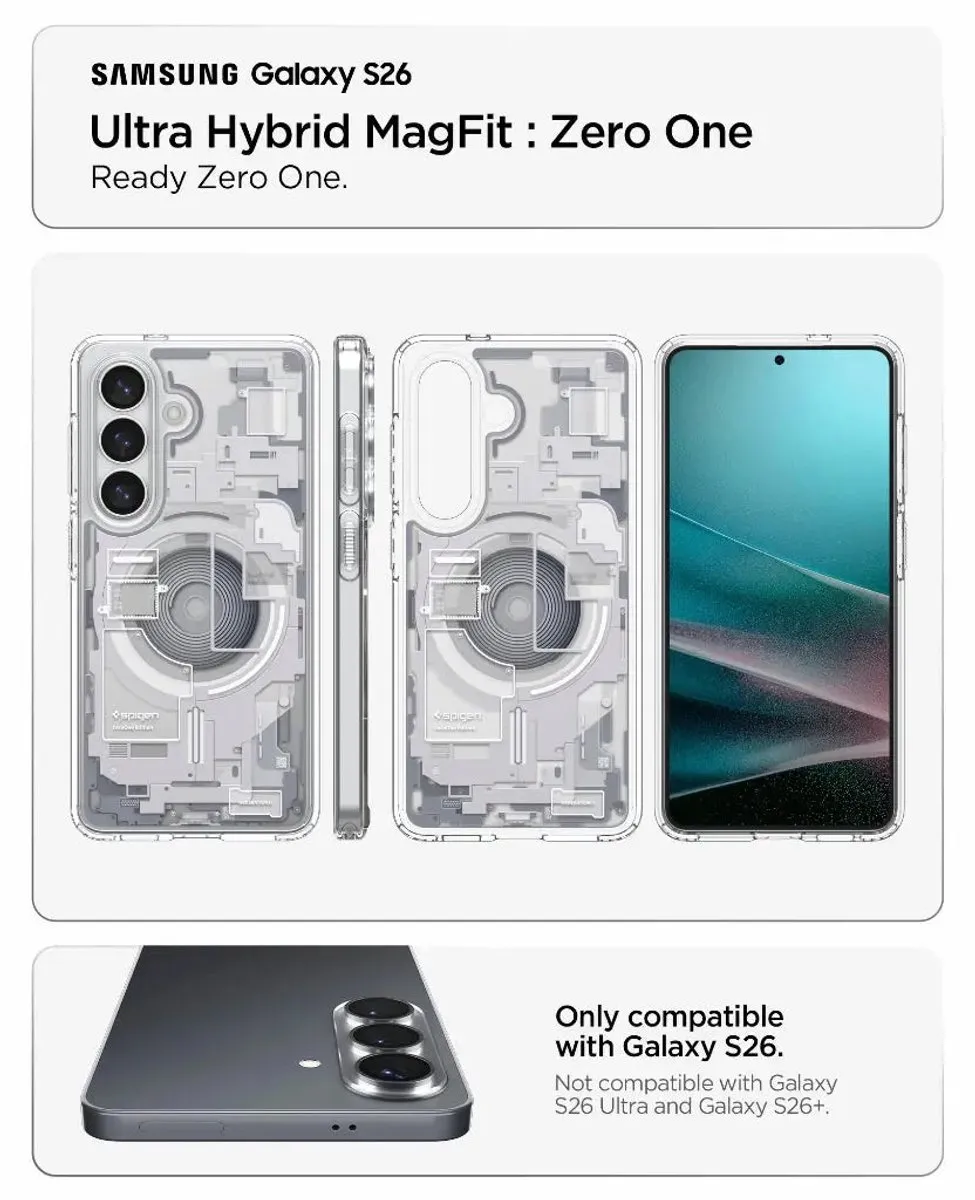Spigen Zero One ACS10736 Hoes - Samsung Galaxy 6.3" - Zwart
