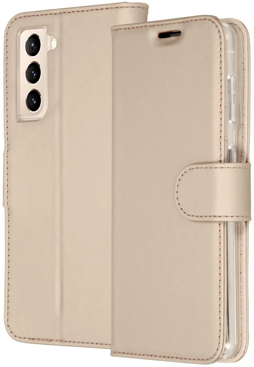 Accezz Hoesje Samsung Galaxy S21 Plus - Goud