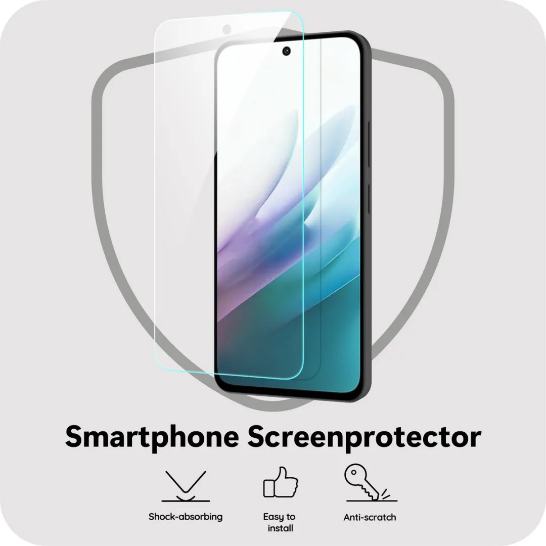 Just in Case Screenprotector Xiaomi Redmi 15 - Gehard Glas - afbeelding 6 van 6
