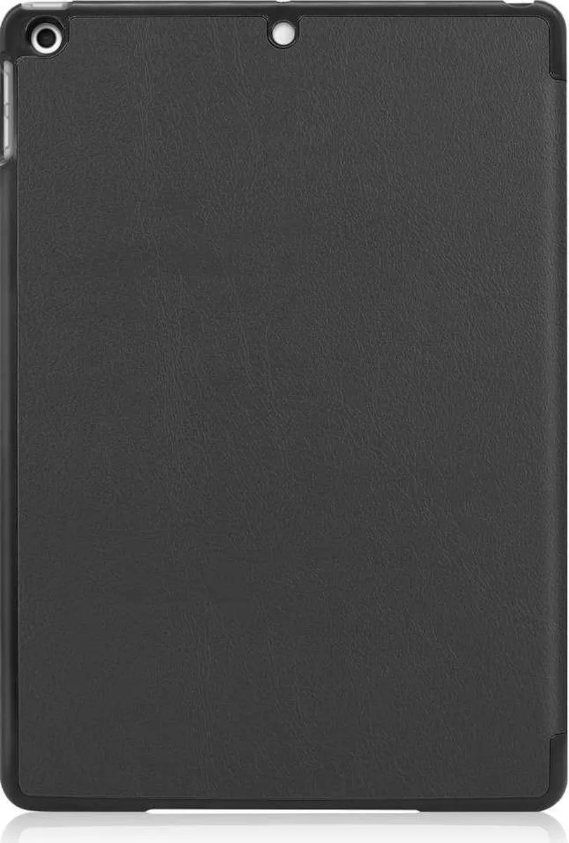 Just in Case Apple iPad 10.2 (2019) Smart Tri-Fold Hoes - Zwart