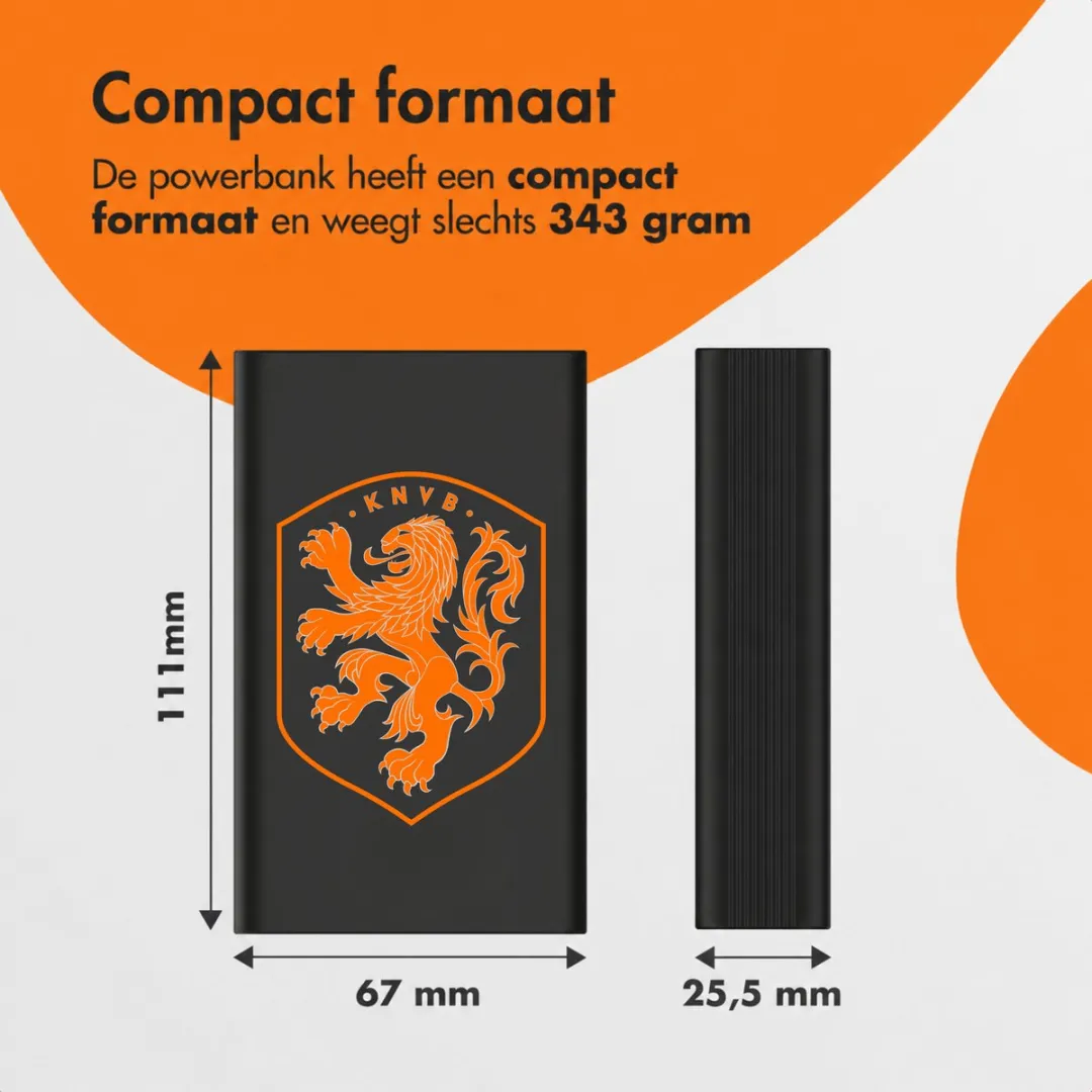 Imoshion Powerbank SH00098564 20.000mAh - 30W - 3x USB - Oranje Leeuw