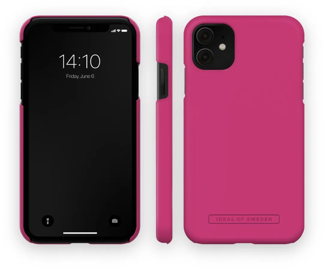 iDeal of Sweden Fashion Case Seamless iPhone 11/XR - Magenta - afbeelding 2 van 2