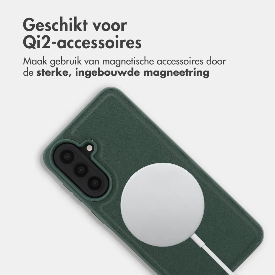 Accezz Hoesje Samsung Galaxy A57 - MagSafe Groen