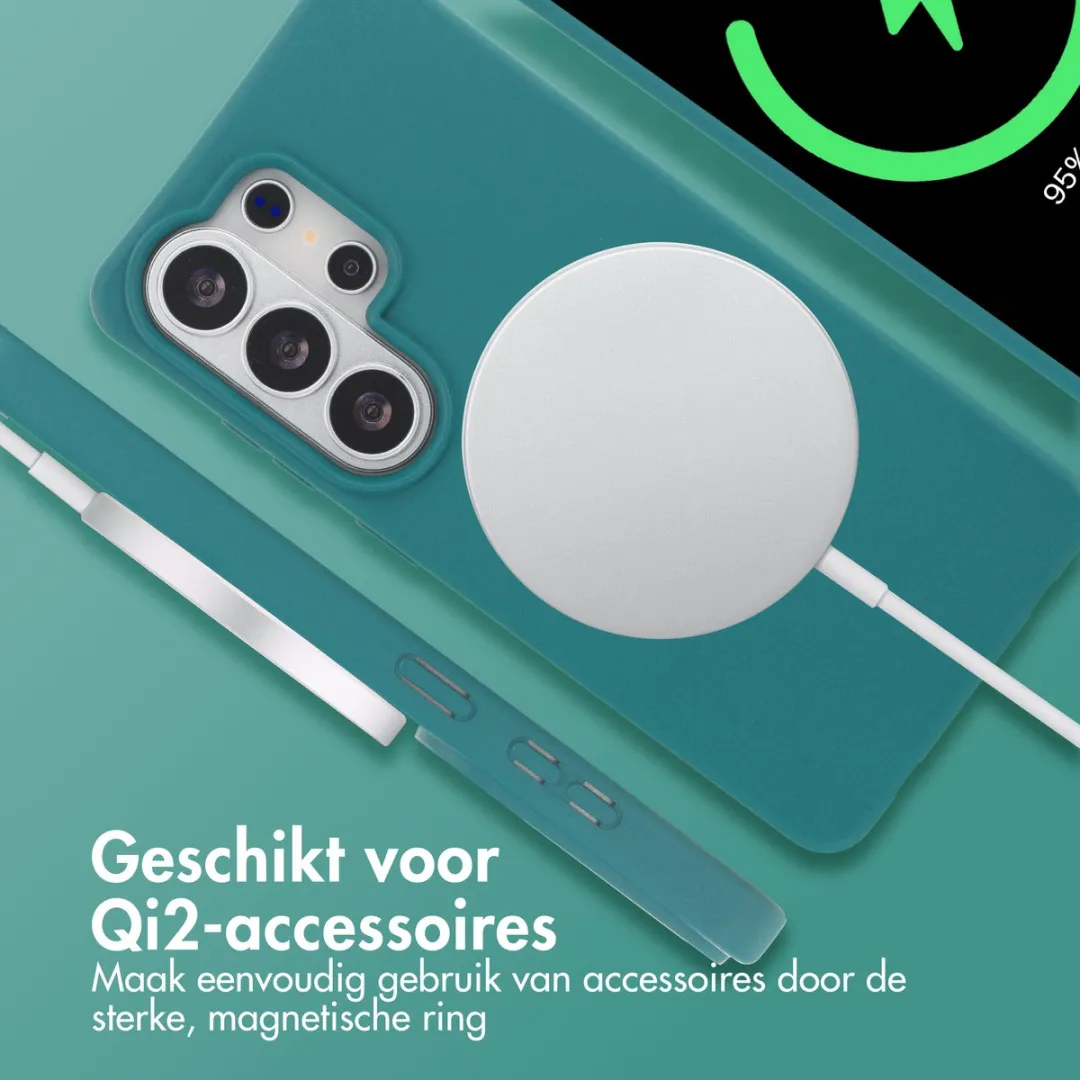 Imoshion Hoesje Samsung Galaxy S26 Ultra Dark Green - MagSafe