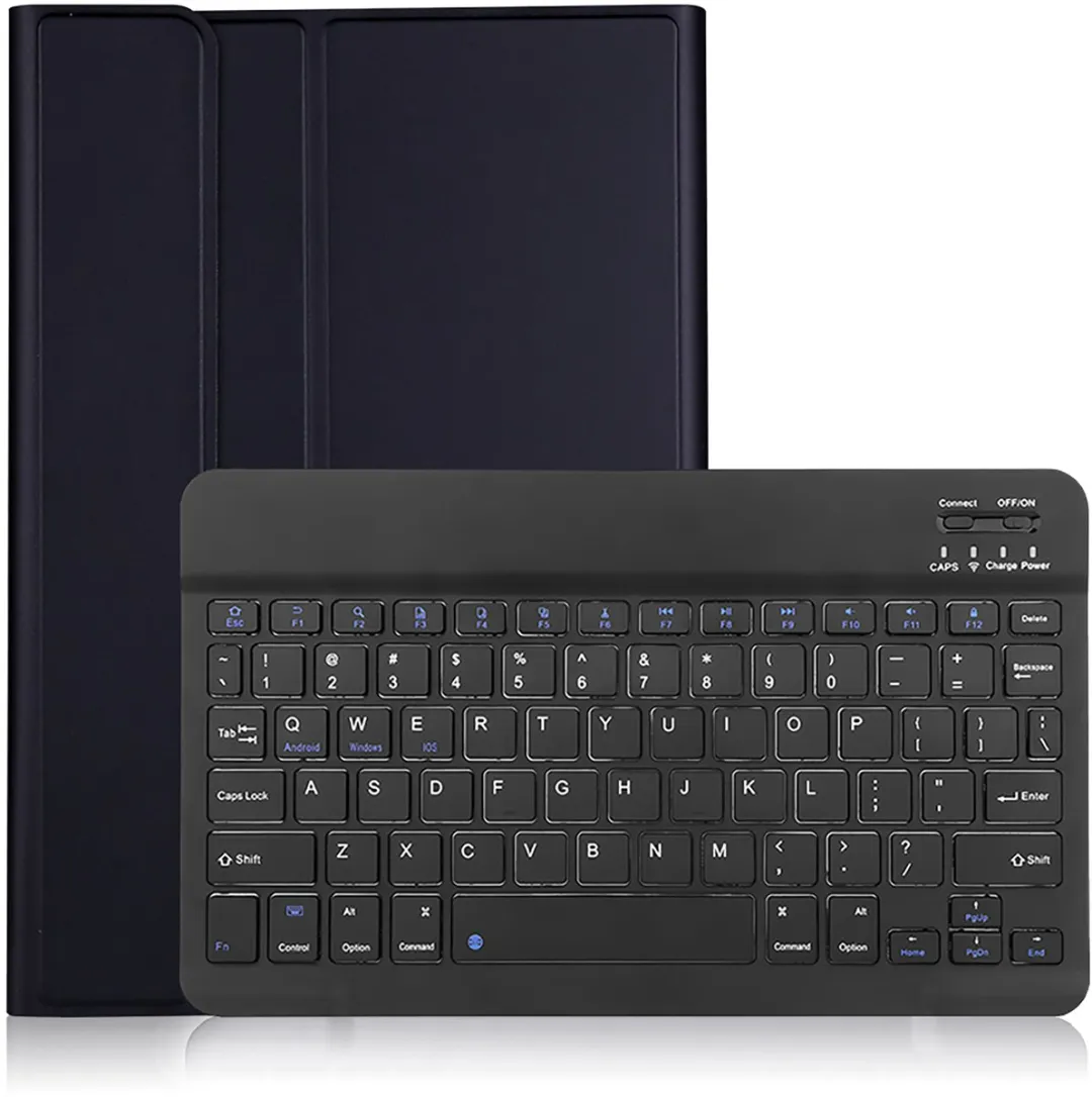 Just in Case 8327956 Tablethoes met Bluetooth Toetsenbord - Zwart
