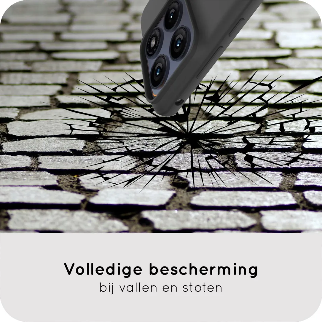 Just in Case Motorola Edge 70 Fusion Hoesje Siliconen MMT2906KL1 - Zwart