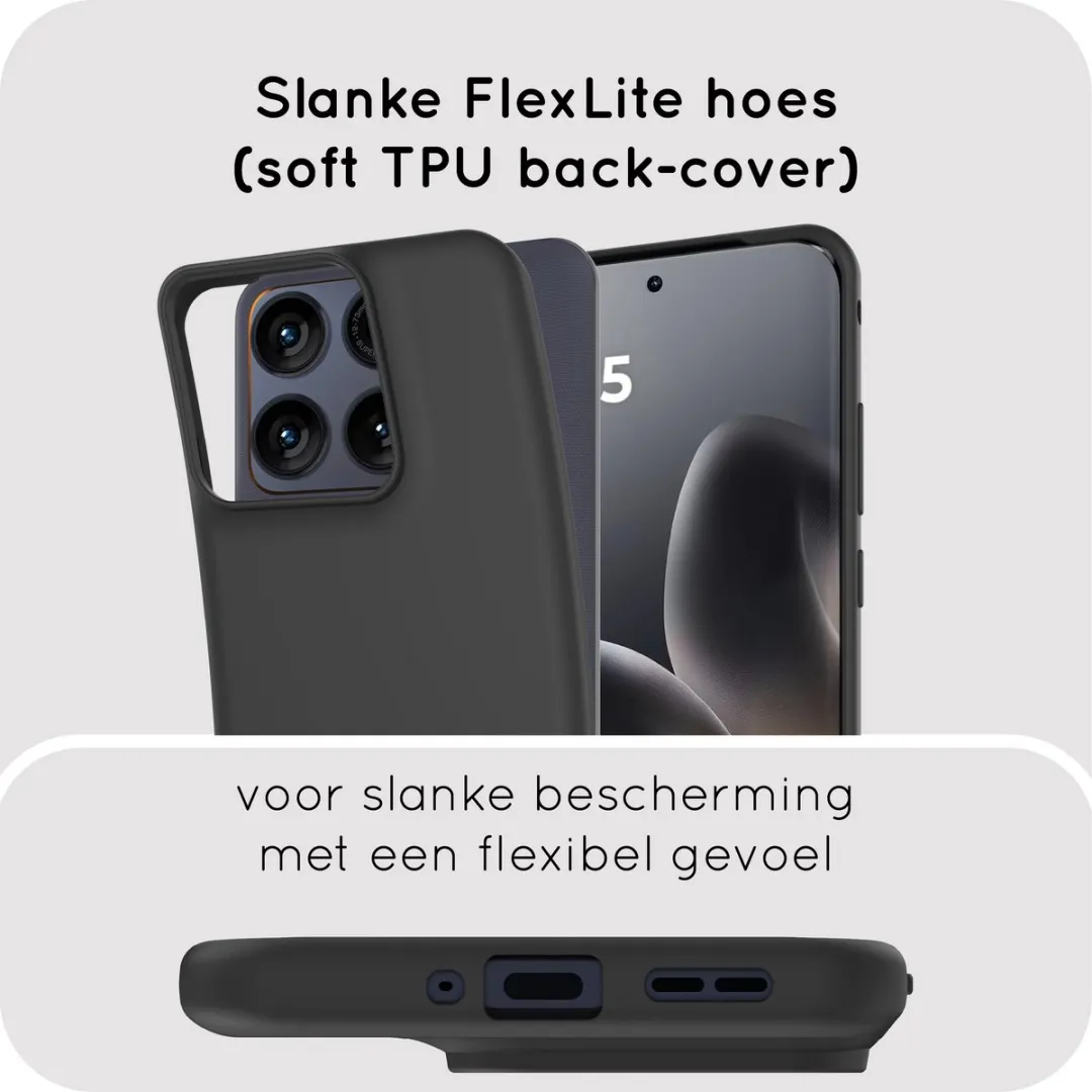 Just in Case Motorola Edge 70 Fusion Hoesje Siliconen MMT2906KL1 - Zwart - afbeelding 6 van 6