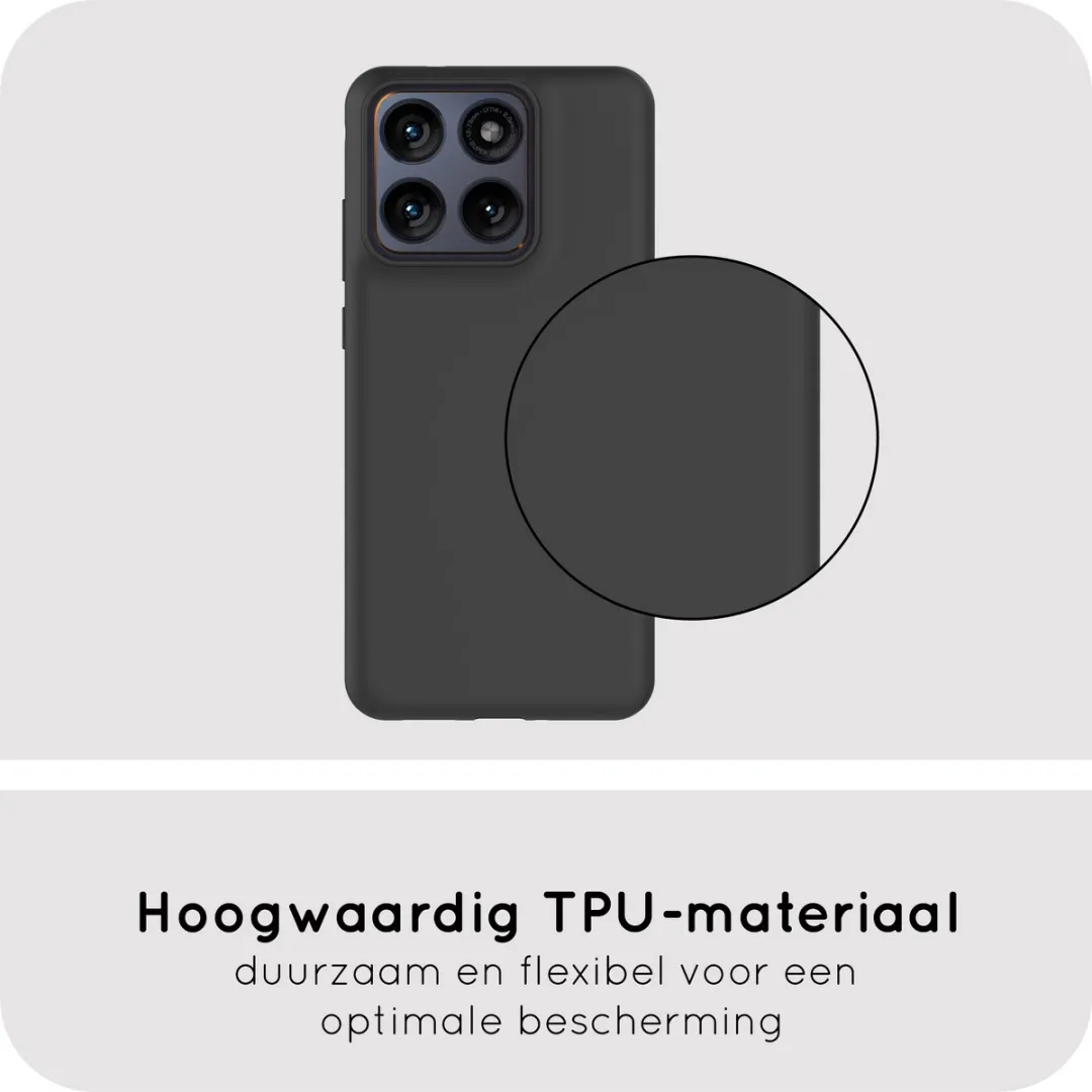 Just in Case Motorola Edge 70 Fusion Hoesje Siliconen MMT2906KL1 - Zwart