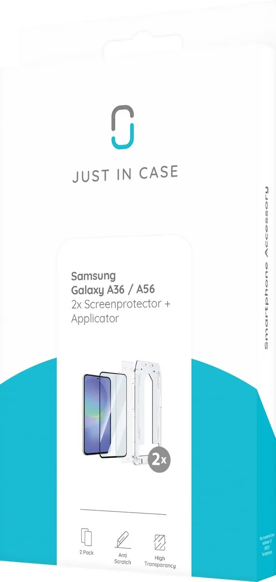 Just in Case Screenprotector Samsung Galaxy A36/A56 - 2 Stuks