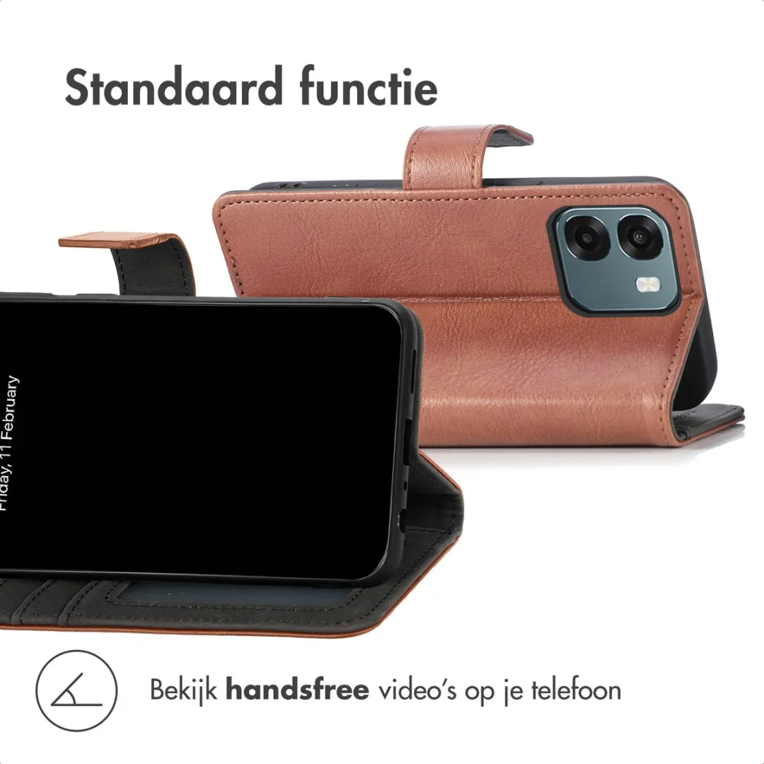 imoshion Hoesje Oppo A6 5G - Bruin