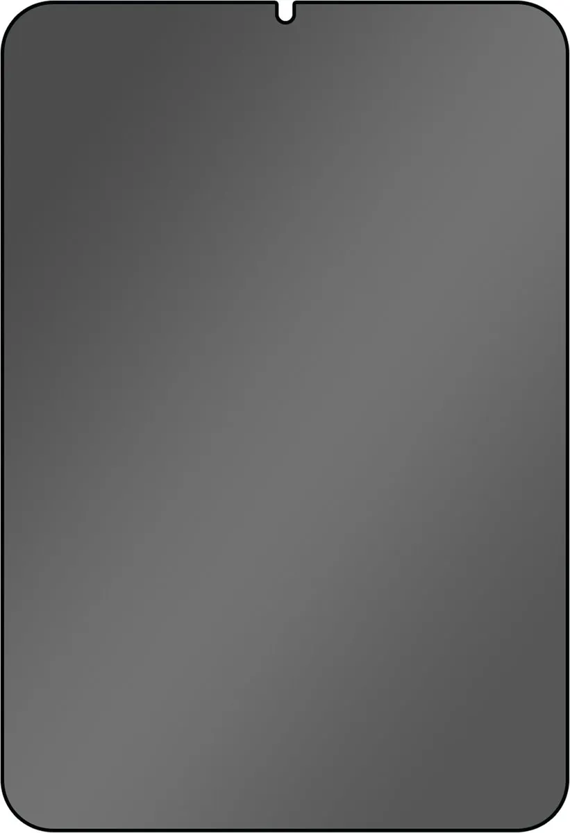 Just in Case 8503817 Privacy Screenprotector iPad Mini 7 - Zwart