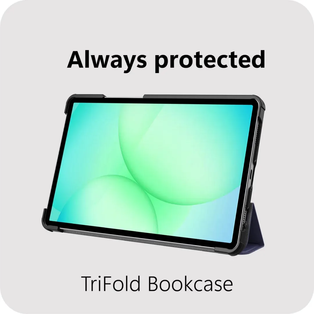 Just in Case TSA2812TF7 Tablethoes - Samsung Galaxy Tab A11 - Blauw