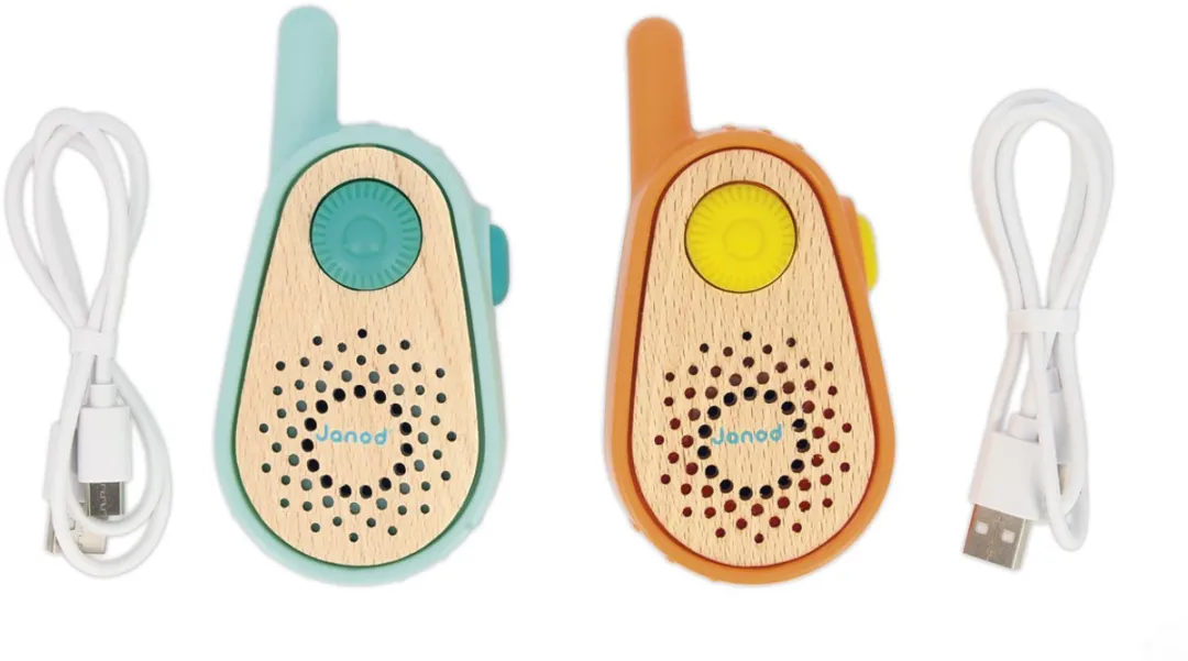 Janod Happy Garden Walkie-Talkies J06304 - 2 Stuks - Multikleur