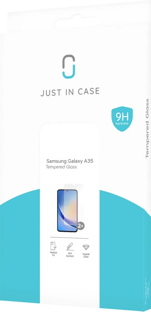 Just in Case Samsung Galaxy A35 Screenprotector - 2 Stuks
