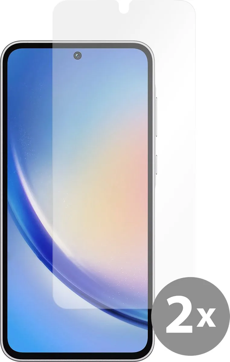 Just in Case Samsung Galaxy A35 Screenprotector - 2 Stuks