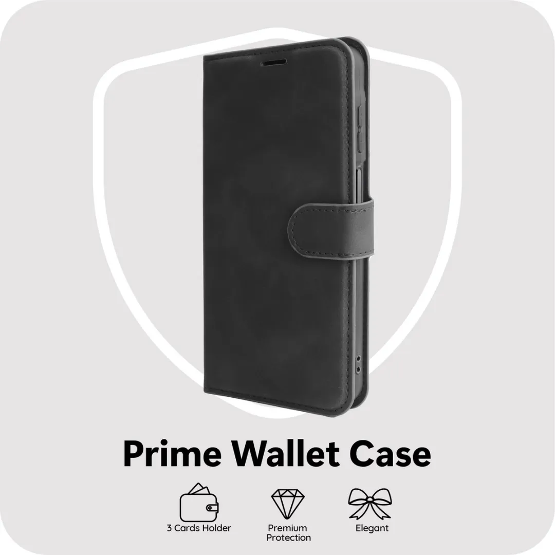 Just in Case MSA2802PW1 Hoesje - Samsung Galaxy A17 - Pasjeshouder 4 Stuks - Zwart