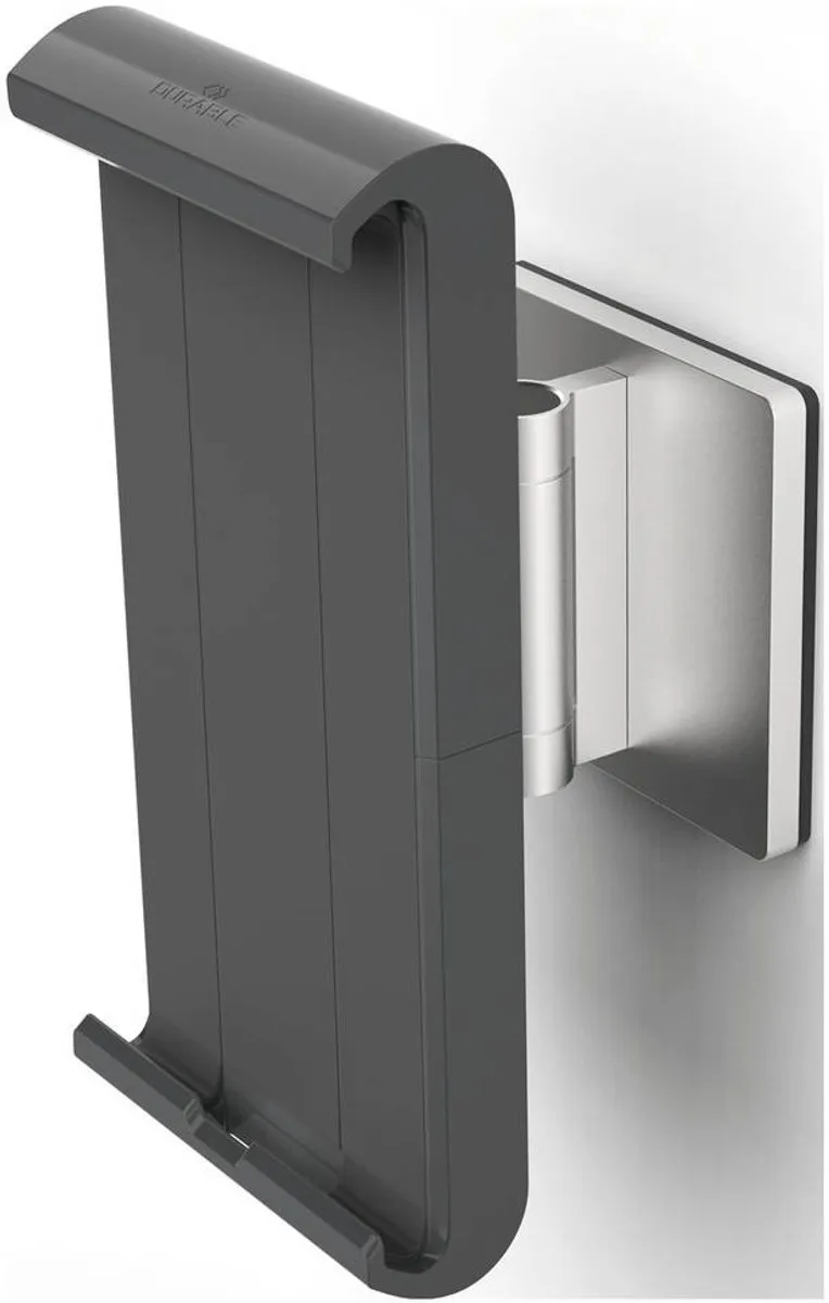 Durable Tablethouder Muur 13 Inch - Zilver - afbeelding 6 van 6