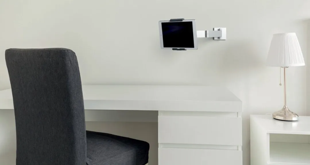 Durable Tablethouder Muur 13 Inch - Zilver