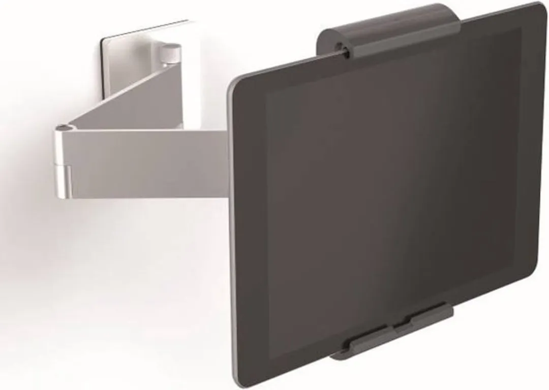 Durable Tablethouder Muur 13 Inch - Zilver