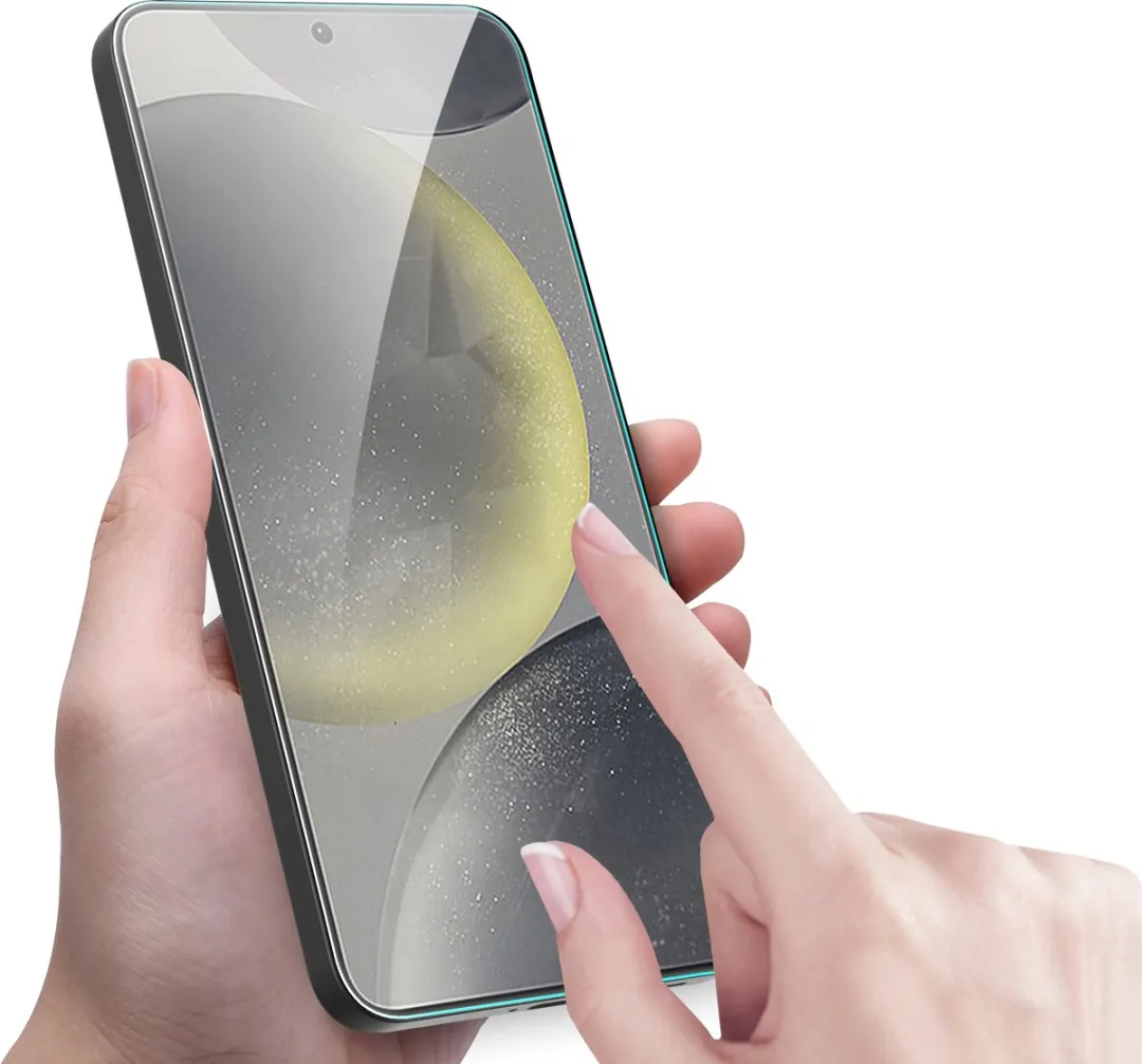 Just in Case Screenprotector Samsung Galaxy S25 - Gehard Glas - afbeelding 6 van 6