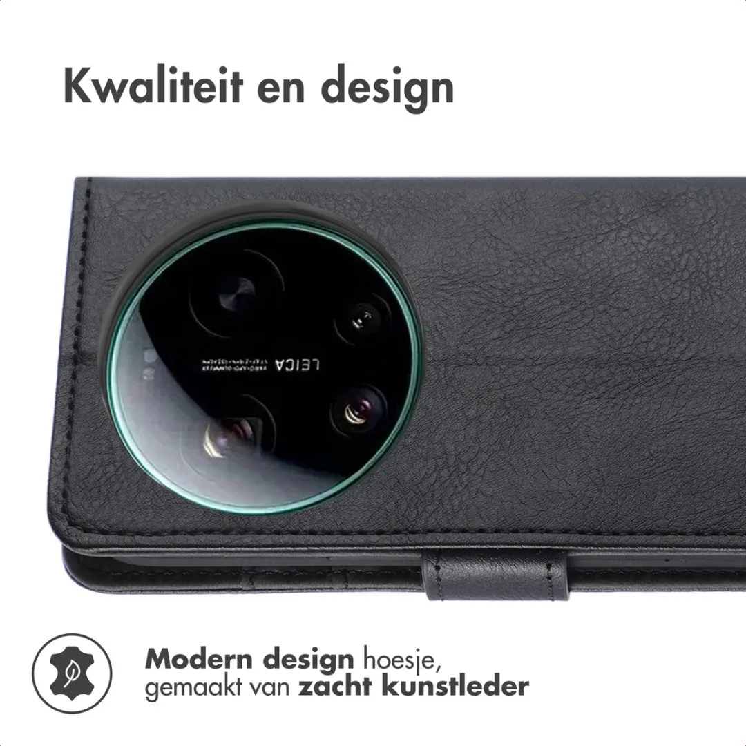 Imoshion Hoesje Xiaomi 17 Ultra - 3 Pasjes - Zwart