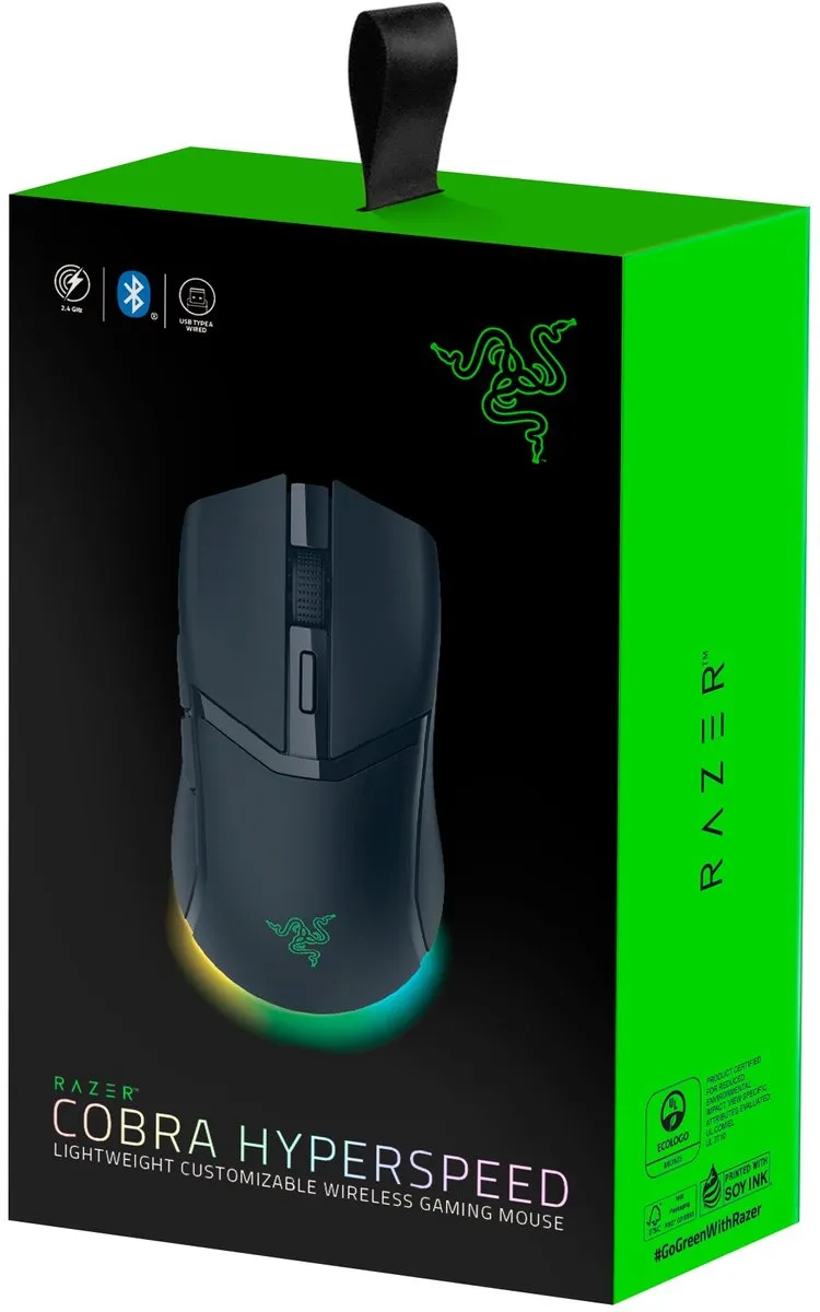 Razer Cobra HyperSpeed Draadloze Gaming Muis RZ01-05570100-R3G1 - 26.000 DPI - afbeelding 6 van 6