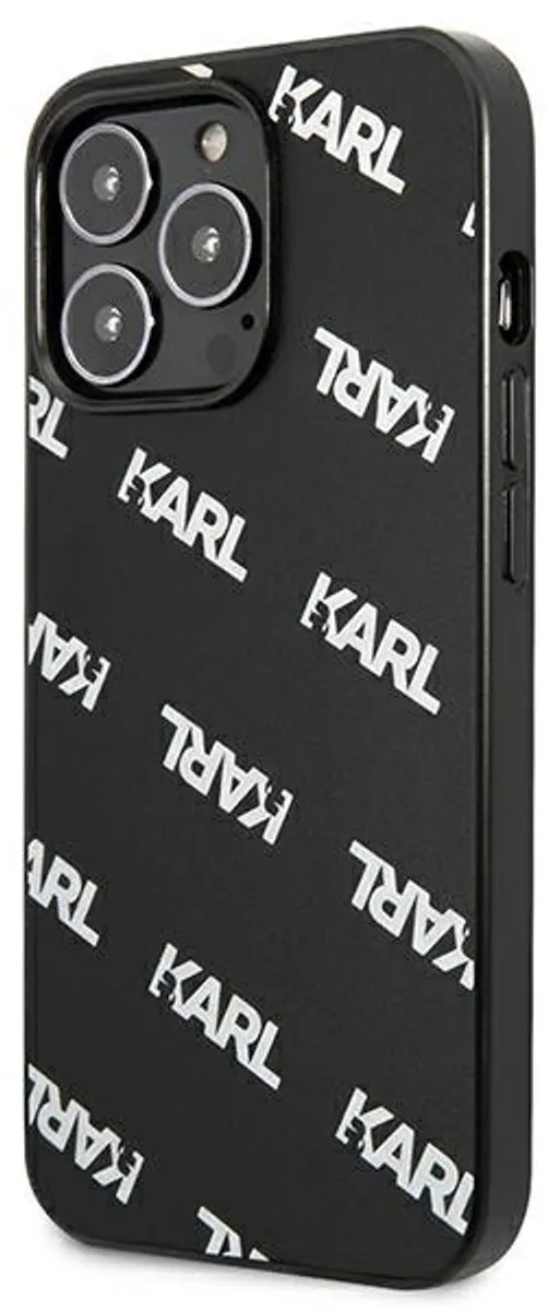 Karl Lagerfeld iPhone 13 Pro Hardcase - Zwart