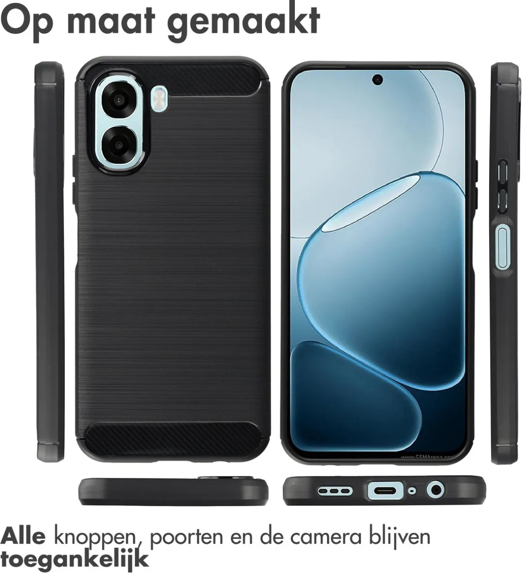 Imoshion Hoesje Oppo A6X 5G - Zwart