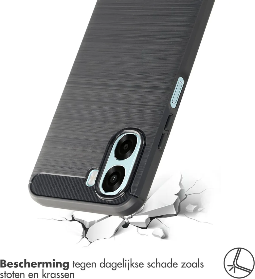 Imoshion Hoesje Oppo A6X 5G - Zwart