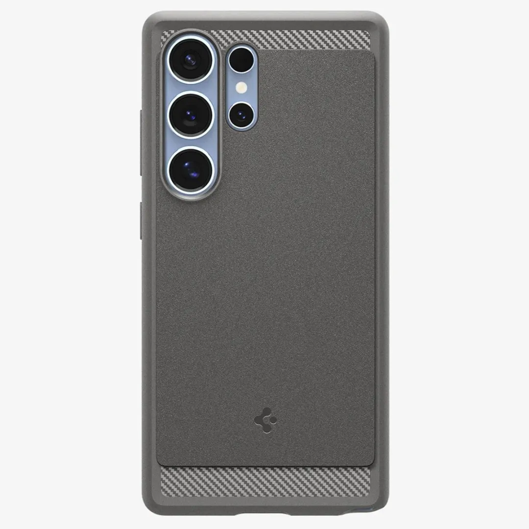 Spigen Rugged Armor ACS08952 Backcover - MagSafe - Samsung Galaxy S25 Ultra - Grijs
