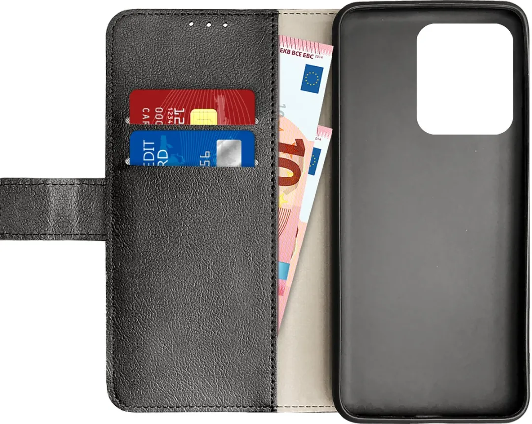 Just in Case Bookcase Classic Hoesje 8502049 - Motorola Edge 50 Pro - Zwart
