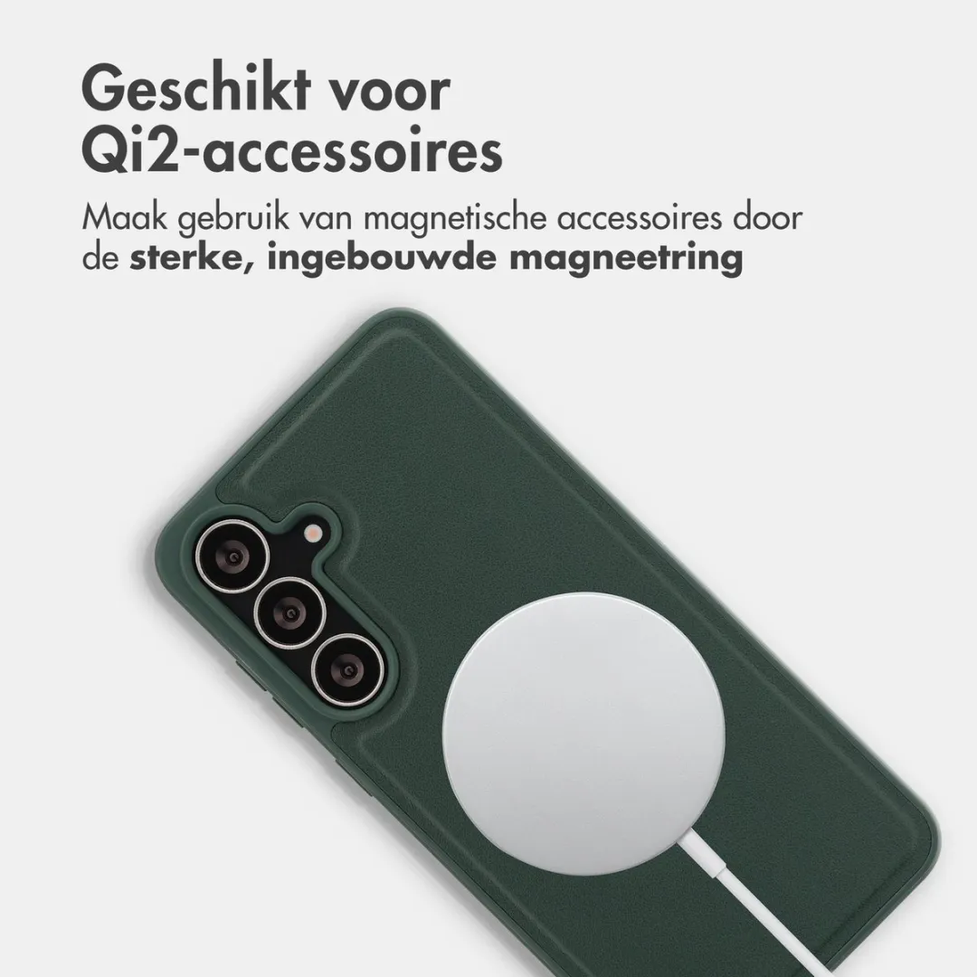 Accezz Hoesje Samsung Galaxy S25 FE MagSafe - Groen