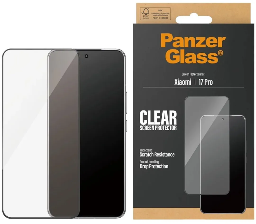 PanzerGlass Ultra-Wide Screenprotector Xiaomi 17 Pro