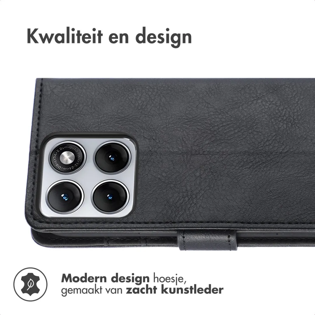 Imoshion Hoesje Motorola Edge 70 Fusion - 3 Pasjes - Zwart